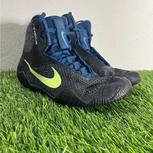 Nike Tawa Flyknit Wrestling Boxing MMA Combat Sports Valerian  CI2952-004 Size 6